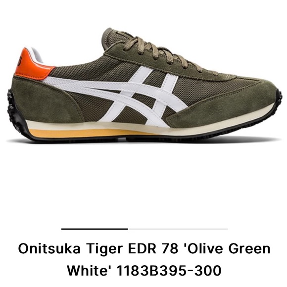 Onitsuka Tiger EDR 78 Mantle Green/White 1183B395-300 Uni 4 1/2 - US W 6 - Picture 4 of 7